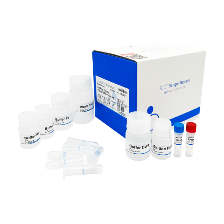 SanPrep Column-Based Plasmid DNA Mini-Extraction Kit